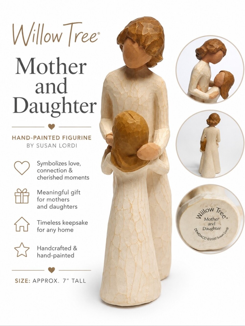 Willow Tree Mother and Daughter Figurine by Susan Lordi DEMDACO